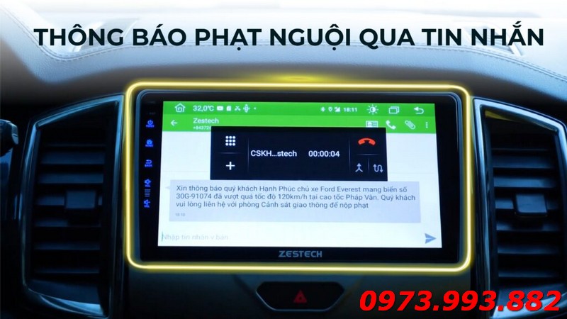 Màn hình Zestech ZT360 chính hãng