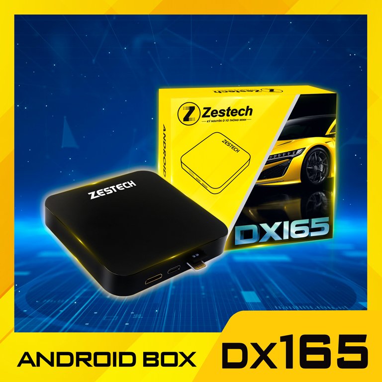 android box zestech dx165 cho xe ô tô